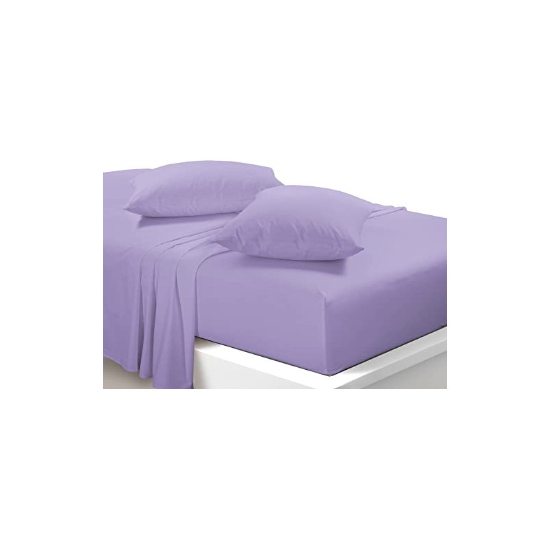 Comfort Collections Fitted Bed Sheet With FREE MATCHING 2 X