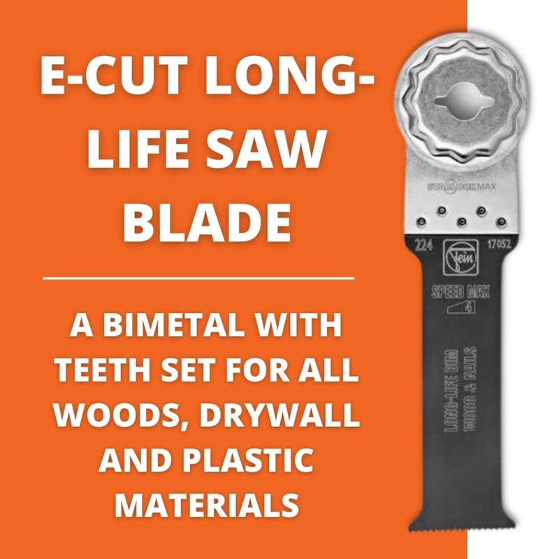 Fein Starlock Max E-Cut Long-Life Saw Blade - Precision Cutting