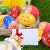6 Pack Wooden Shake Egg Easter Egg Percussion Instrument Interesting