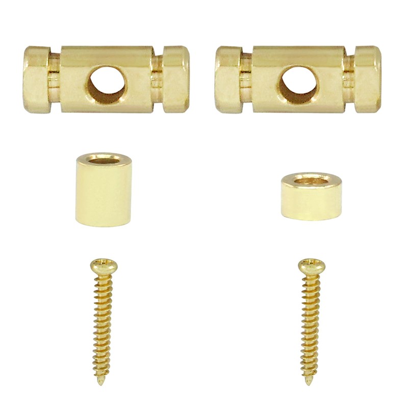 Marvexi 2Pcs Gold Roller String Guides String Trees, Guide Replacement