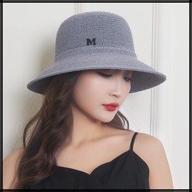 [ホワイトファング] 帽子 バケットハット 日よけ カジュアル 通気性 おしゃれ アウトドア レディース CZA511(グレー)
