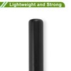 HOPESPANNER Universal 25.4x300mm Black Bike Seatpost Durable Bike Saddle Post