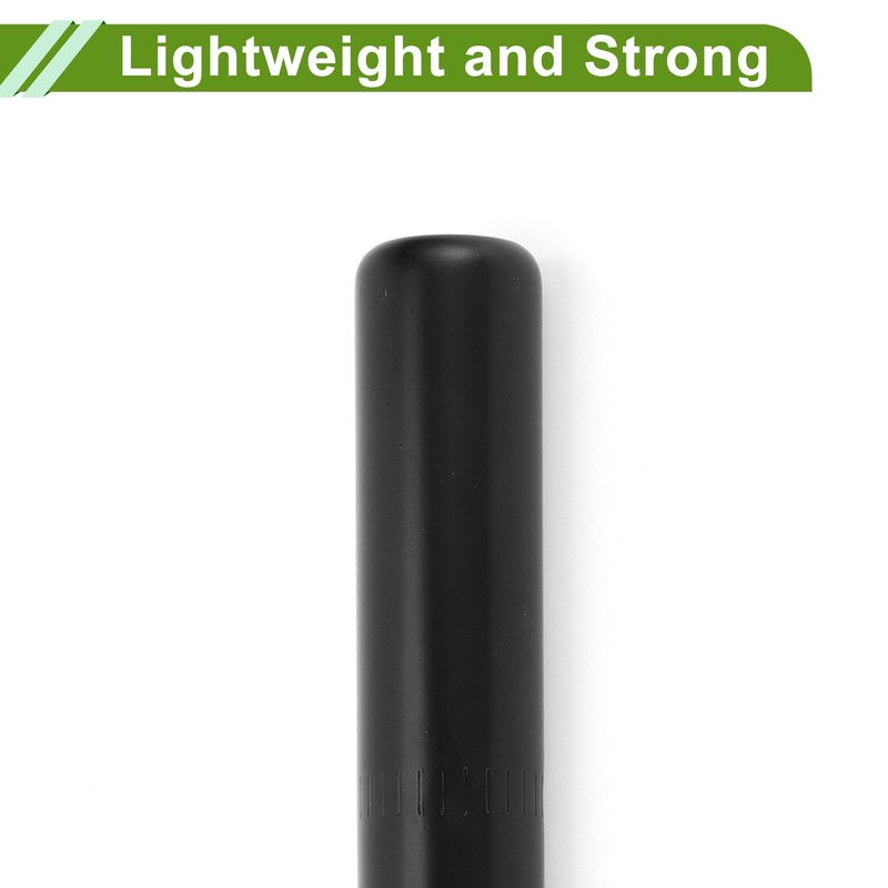 HOPESPANNER Universal 25.4x300mm Black Bike Seatpost Durable Bike Saddle Post