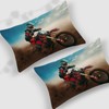 HZVRTN Motorcycle Bedding Set, Teens, Cool Motorcycle Driver Bed Set