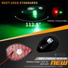 HERCOO Boat Navigation Lights LED Bow Lights for Boats, IP67