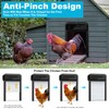 Automatic Chicken Coop Door with HD Camera, WiFi Enabled, Talkback