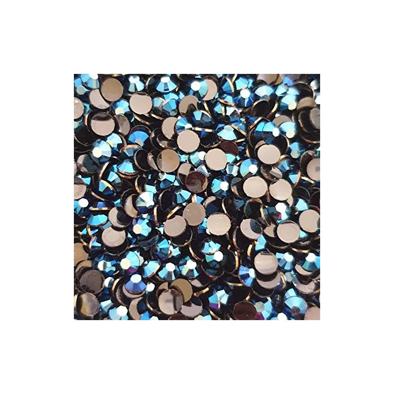 MajorCrafts 500pcs 6.5mm ss30 Jelly AB Flat Back Round 14