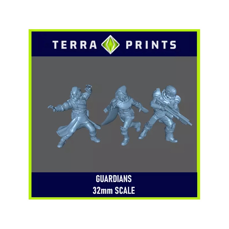 ds prints GUARDIANS - (3x models) - Destiny - SF