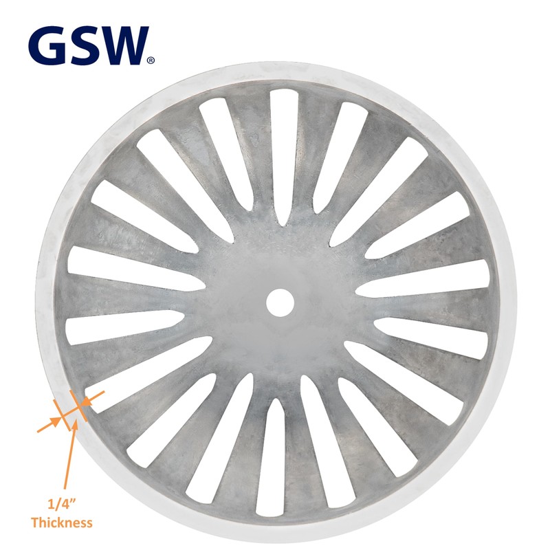 GSW FS-DS Aluminum Dome Strainer, Floor Sink Drain Cover for