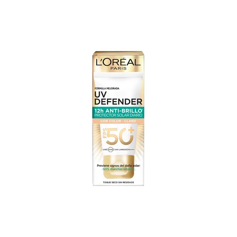 Loral Paris Protector Solar Diario Fps50 Tono Claro 40g
