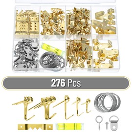 Mr. Pen- Picture Hanging Kit, 276 Pcs, Hangers, Nails, Hooks, Wall Hanging Kit, Frame Hardware