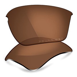 ThunderClap Polycarbonate Lenses Replacement for Oakley Half Jacket 2.0 XL Sunglasses OO9154 - POLARIZED - Fired Brick