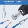 Wire Stripper for Drill, US Standard Electric Wire Stripper Tool