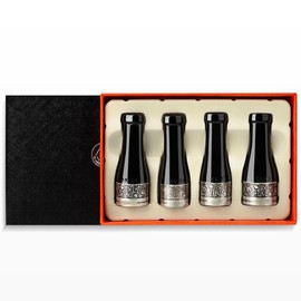 Juego de boquillas para cigarros de 4 tamaños para hombres y mujeres (plateado), Siilver