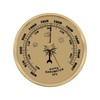 WeiLaiKeQi Mechanical Barometer Round Barometric Pressure Gauge for Home Office