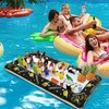 Inflatable Pool Bar | Pool Blow up Coolers,Portable Floating Tray