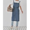 Tobyan - Delantal de algodón suave, unisex, ajustable, con 5