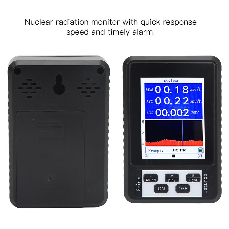 Nuclear Radiation Detector Geiger Counter X β γ Rays Tester