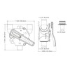 Seaflo Marine Waste Tank Y-Valve SFYV-01