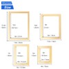 Worown 4 Sizes (A4, A5, A6, A7) Wooden Paper Making