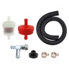 MOTOALL Fuel Gas Tank Grommet Bushing Shut Off Valve Kit