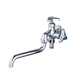 KVK K21SPJ Outdoor Hose Connection Nipple Double Outlet Faucet