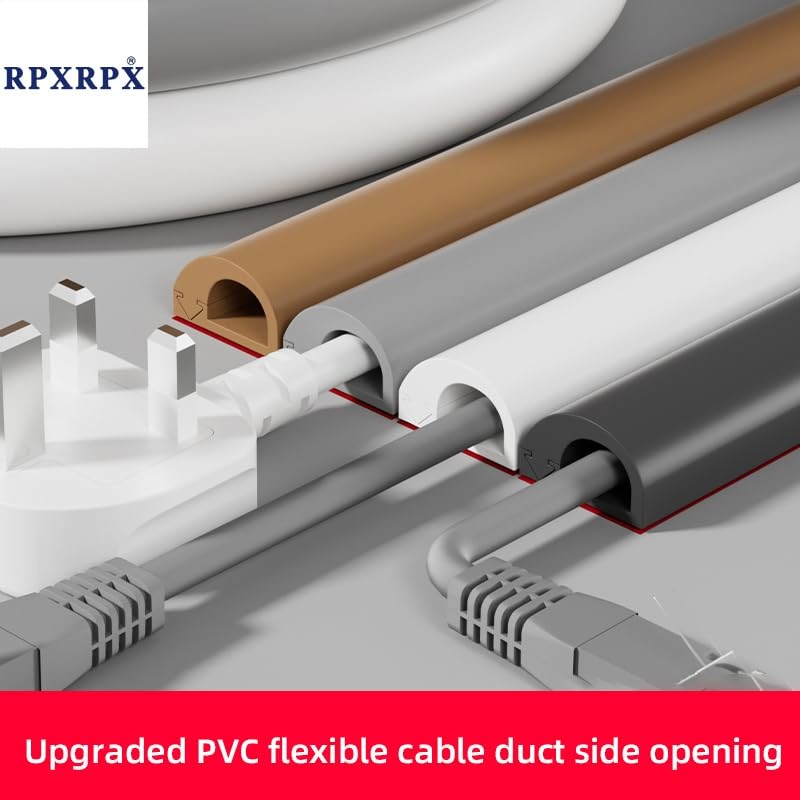 RPXRPX Side Open One Cord Cable Raceway Wire Cover for