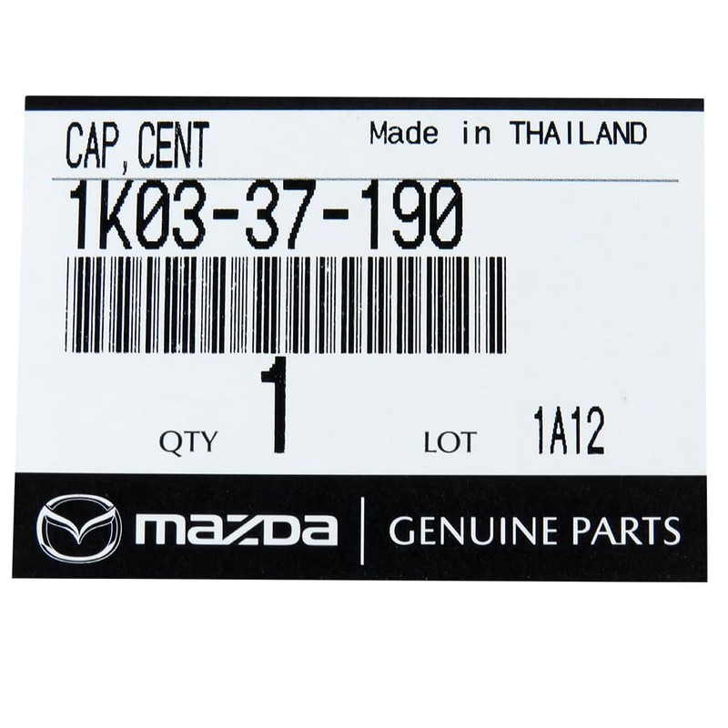 Genuine Mazda BT-50 TF 17" Inch Alloy Wheel Centre Cap