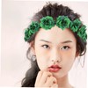 Healeved Wreath Headband Headband Hair Accessories for St Patricks Day