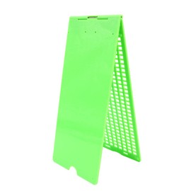 WANGCL 9 Lines 30 Cell Braille Slate and Stylus Plastic Braille Slate Kit for Venetian Blinds, Green