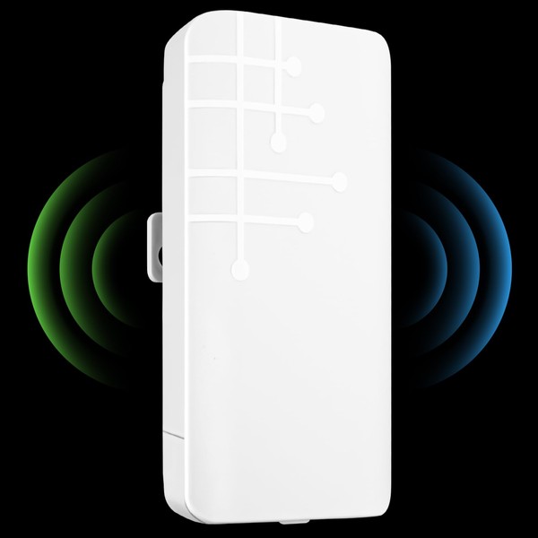 MEETOWN WLAN Amplifier Outdoor, 300 Mbit WLAN Repeater Outdoor Weatherproof