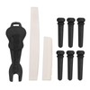 Guitar Bridge Pin Kit Ox Bone Pillow Puller Remover Instrument