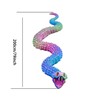 47.5inch Super Large 3D Printed Snake Models,Movable Teeth,Flexible Joint Animal