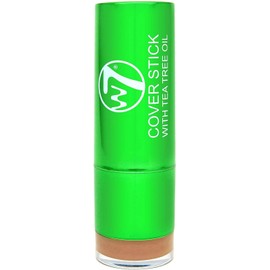 W7 Tea Tree Concealer Stick - Creamy, Skin Soothing Formula For Blemishes & Redness - Long-Lasting Concealer Makeup (Medium/Deep) - 2 Pack
