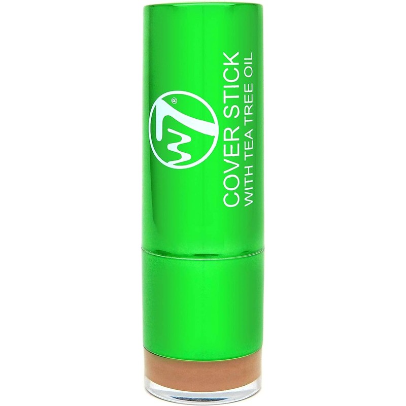 W7 Tea Tree Concealer Stick - Creamy, Skin Soothing Formula