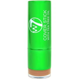 W7 Tea Tree Concealer Stick - Creamy, Skin Soothing Formula For Blemishes & Redness - Long-Lasting Concealer Makeup (Medium/Deep) - 2 Pack