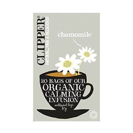 Clipper Organic Chamomile 20bag x 6 (Pack of 6)