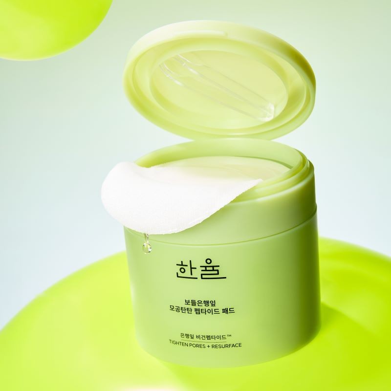 Hanyul [한율]보들은행잎 모공탄탄 펩타이드 패드 [Hanyul] Bodeul Han Leaf Pore
