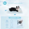 MICROCOSMOS Dog Sleeping Pad & Pet Cooling Mat- Breathable Bubble