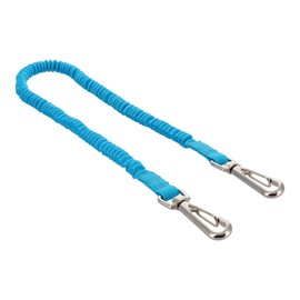 DBLTACT(ダブルタクト) 布製安全コード 使用荷重1kg <フック2個> ブルー DT-ST-03BL