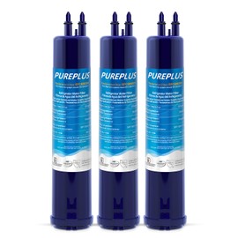 PUREPLUS 9083 Replacement Refrigerator Water Filter, Compatible with EDR3RXD1, 4396841, 4396710, Filter 3, 46-9083,46-9030, 9030, 9083 Refrigerator Water Filter, 3Pack