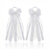 KGCGJVB 2Pcs White Boot Bows Accessories Cowboy Bow Decor for