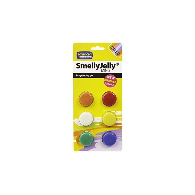 SmellyJelly Minis Mixed - Fragrancing Gel for Air Conditioning Fan
