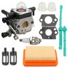 Ewillownm Compatible with Carburetor for Stihl MM55 MM55C Tiller 4601-120-0600