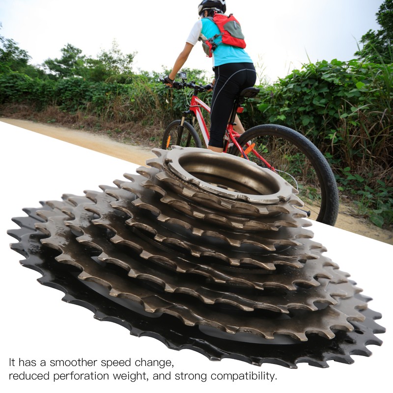 MEIJUN 8 Speed Threaded Freewheel 13‑32T Mountain Bike Freewheel Threaded