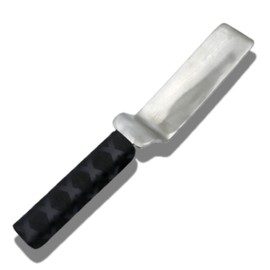 KeiSquare Sheet Metal Hammer Flat Edge Sheet Metal Tool Flat Plate Hammer Dent Repair DIY Car Repair Dent Stainless Steel Hand Tool (Spoon Hammer)