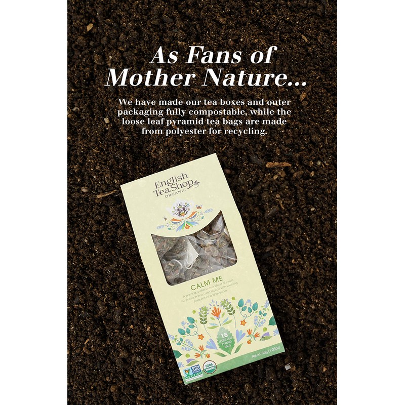 English Tea Shop Organic Calm Me Loose Leaf, 56 g,