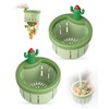 VVGAOGES Sink Strainer Plug 2 Pack Cactus Design Anti-Clogging Anti-Odor