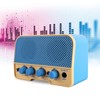 Electric Guitar Amplifier Clean Overdrive Dual Channels AUX Bluetooth for