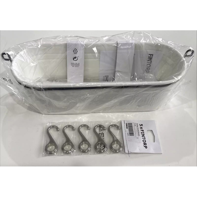IKEA FINTORP Condiment stand, white 14 5/8 " + 5